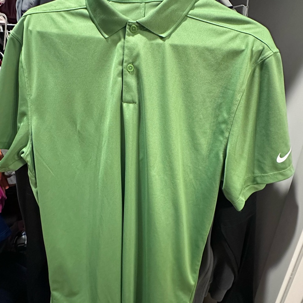 Nike Men’s Light Green Dri-FIT Polo Shirt